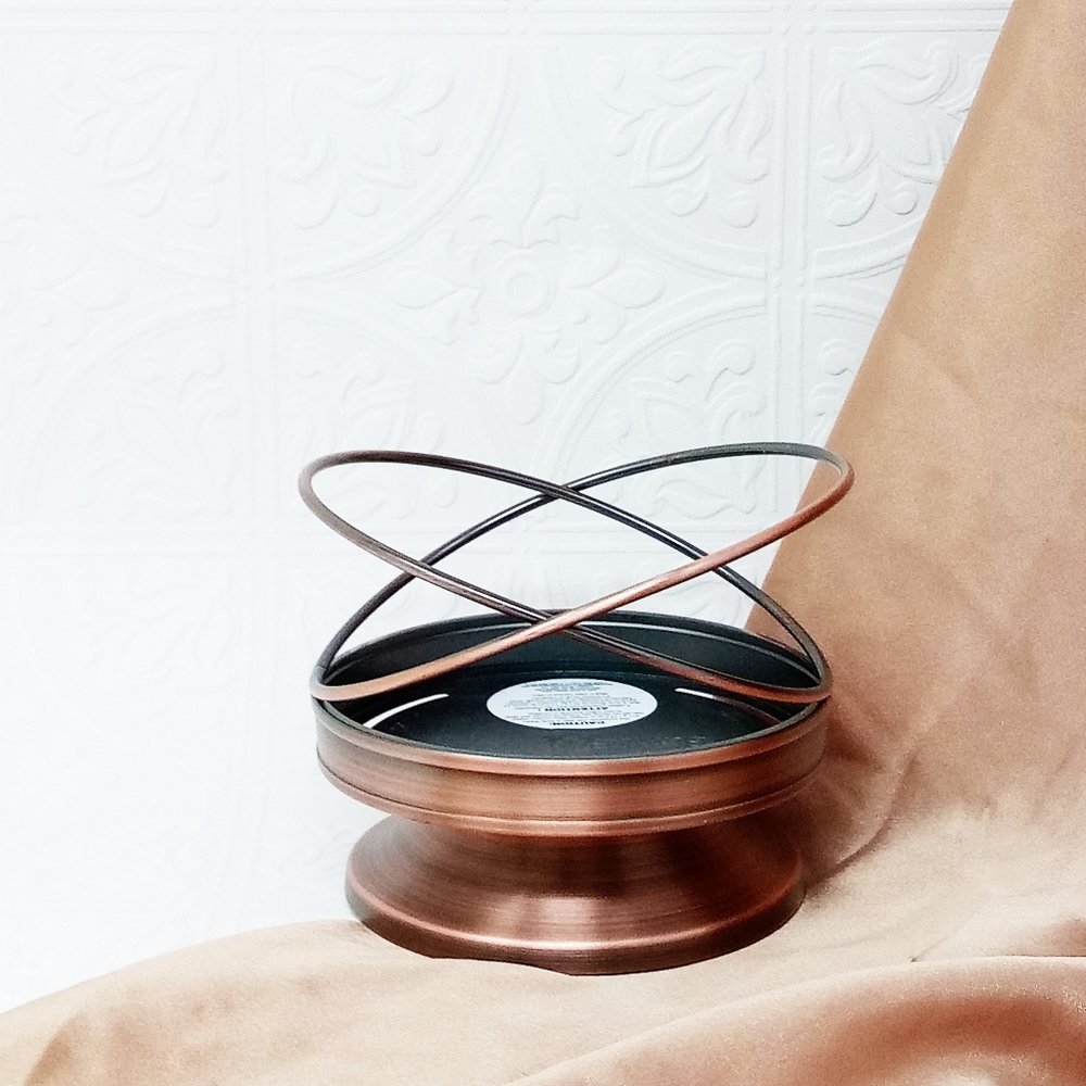 BBW Bronze Rose Gold Candle Holder
